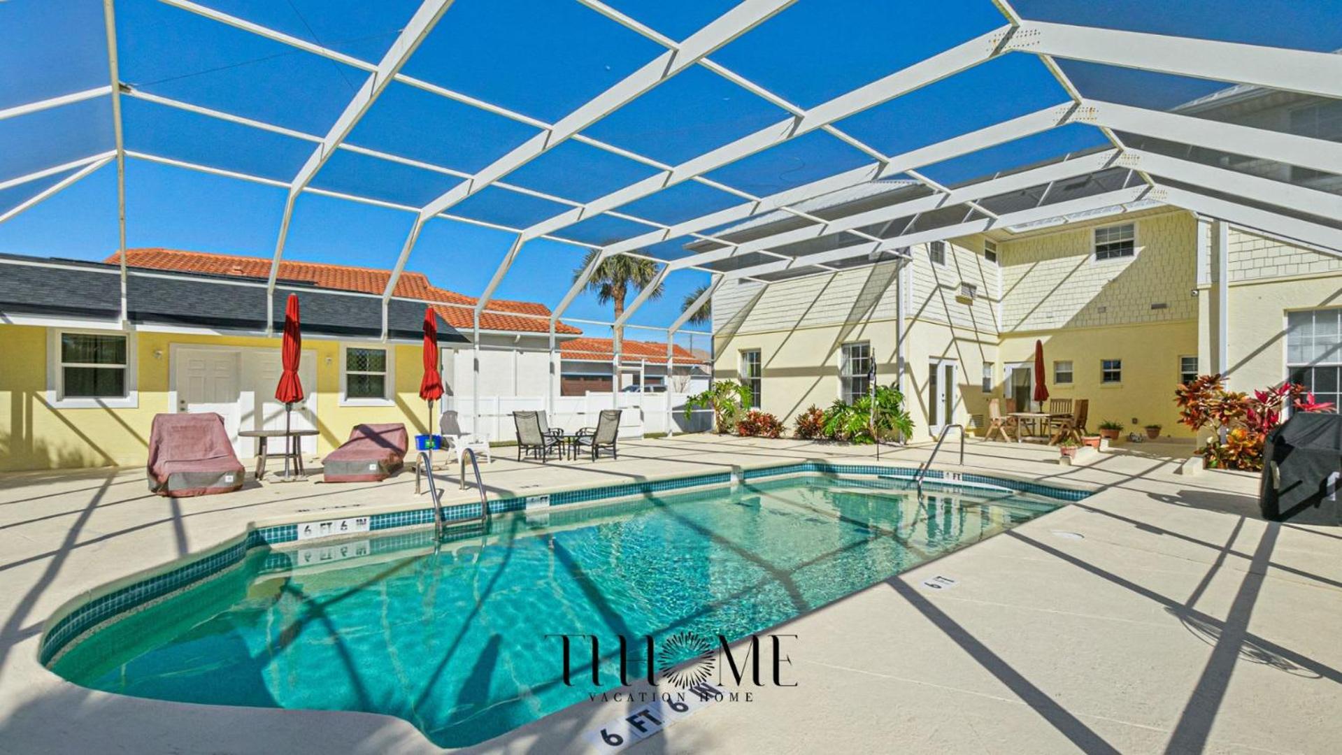 Flagler Beach Bed And Breakfast Pool Bbq Suite エクステリア 写真